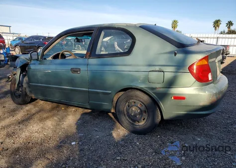 2005 Hyundai Accent Gs z USA, uszkodzony, nr VIN KMHCG35C35U323838